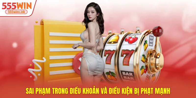 Sai phạm trong điều khoản và điều kiện bị phạt mạnh